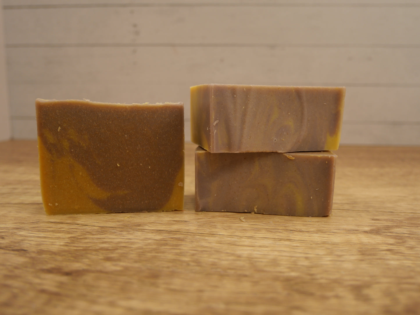 Lemon pound cake soap bar