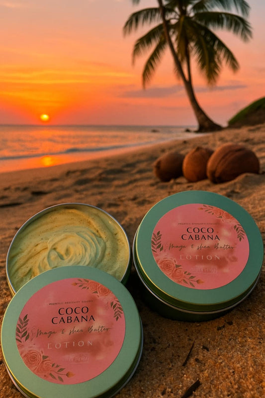 Coco Cabana Body Lotion – Coconut, Mango & Pineapple Scent | Shea, Mango & Coconut Oil