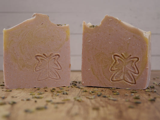 lavender & vanilla bar soap
