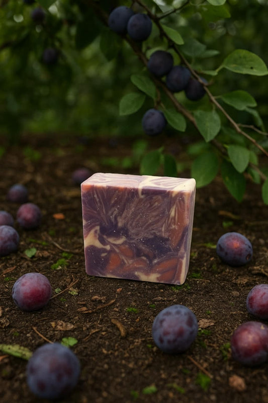 Sugar Plum Goat’s Milk Soap – Moisturizing Bar for Dry Skin