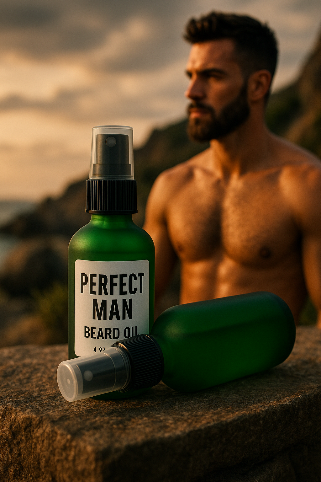 The Perfect Man – Beard Oil- Herbal-Infused Men’s Grooming Oil