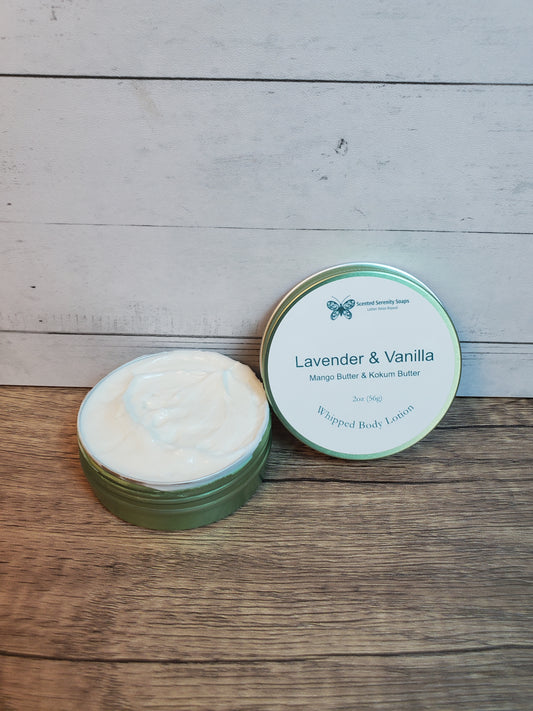 lavender & vanilla lotion